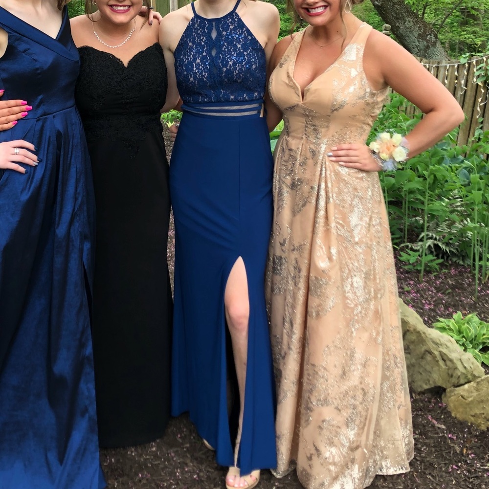 Navy Prom Dress